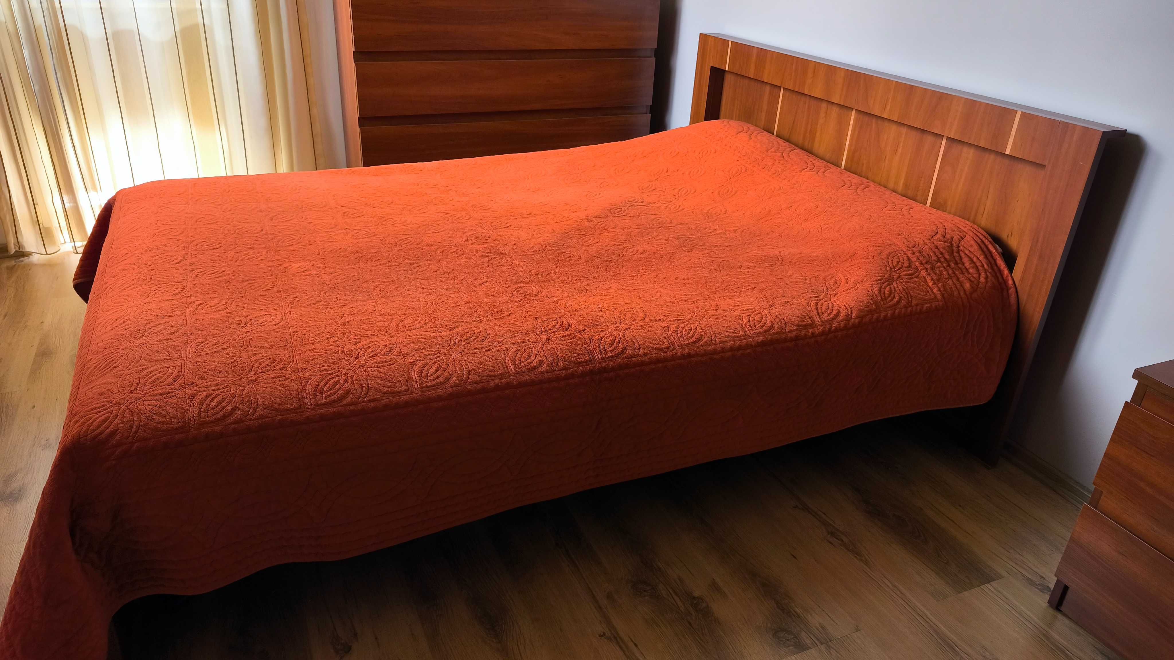 Eleganckie Łóżko VOX Modern 140x200 z oświetleniem