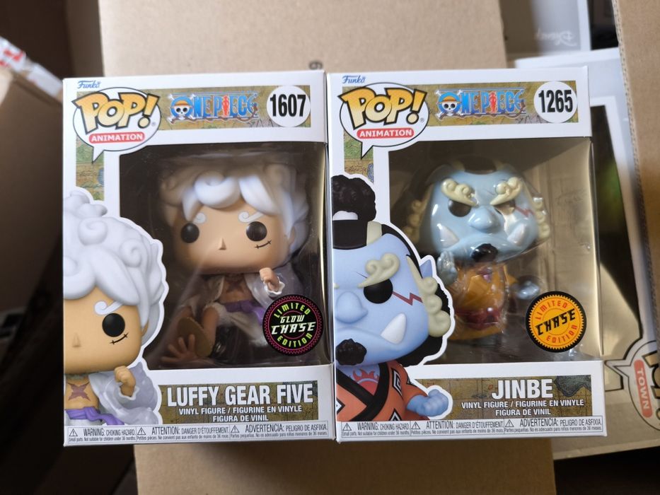 Luffy Chase + Jinbe Chase One Piece Funko POP