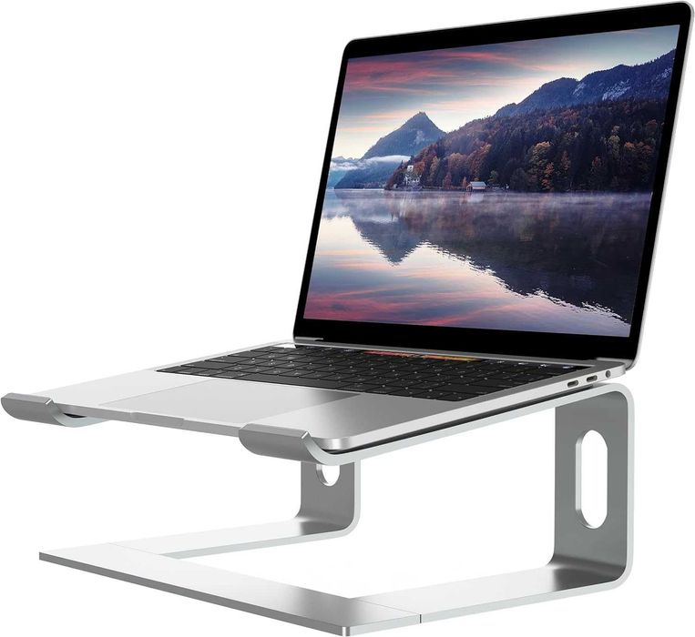 Подставка под ноутбук ALASHI Laptop Stand for Desk 10-15.6 серебро