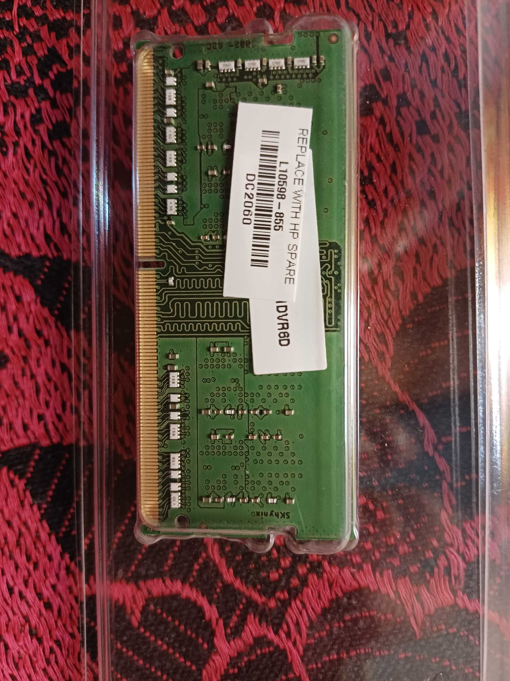 Ноутбук оперативна пам'ять SK hynix 2шт по 4 GB  DDR4 2666