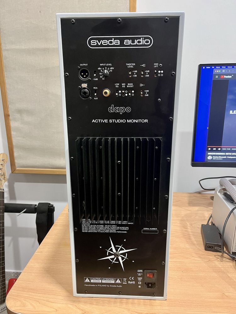 SVEDA AUDIO DAPO monitory studyjne (Neumann, Adam, Focal, krk, atc)