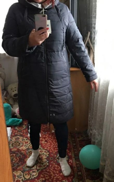 Новая куртка женская длинная, на 50 - 52 размер. весна - осень.