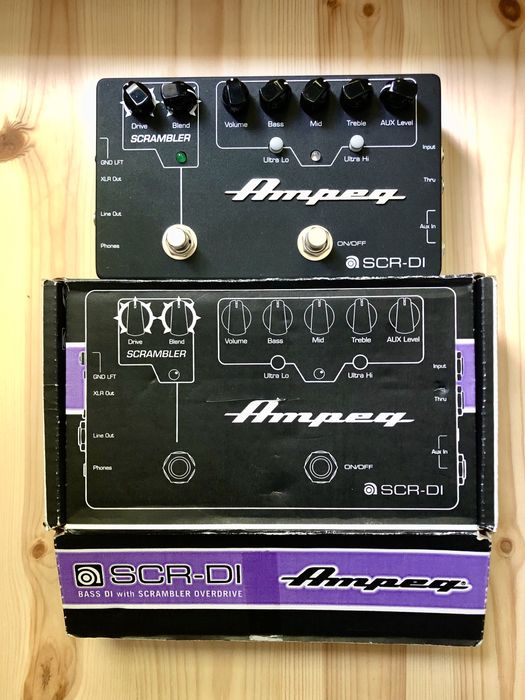 Chase Bliss Habbit / Line 6 HX One / Ampeg SCR-DI