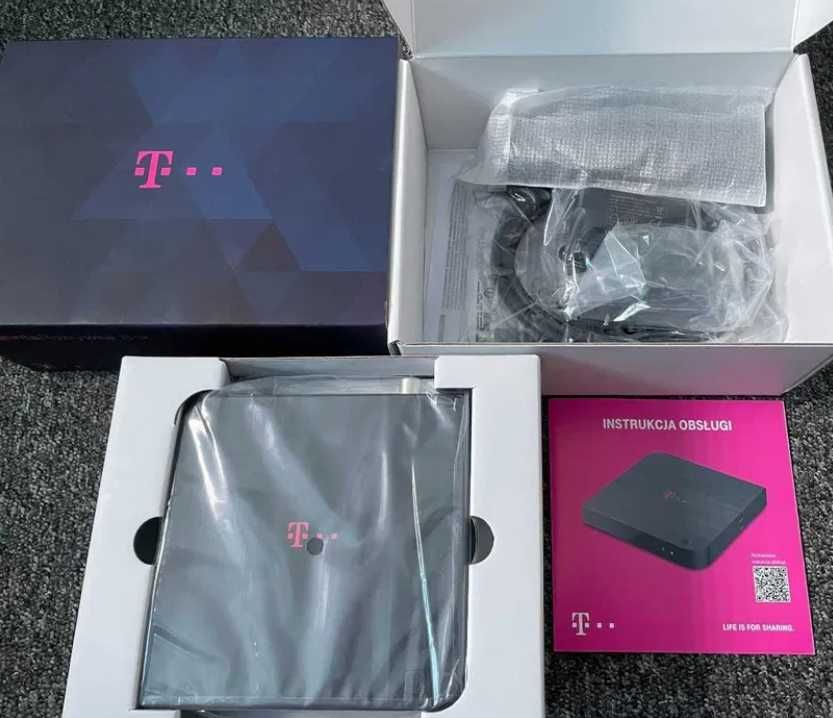 Dekoder T-Mobile Box 4K tuner DVB-T2 Ready HEVC Android TV Gwarancja