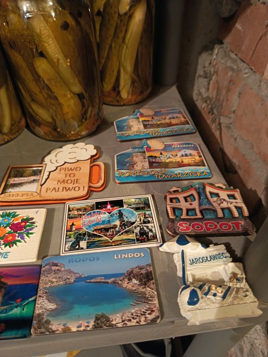 Magnesy na lodówkę duża ilosc 30 sztuk