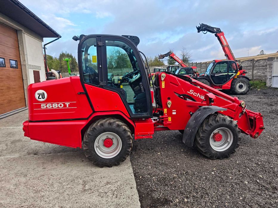 Ładowarka Teleskopowa Schaffer 5680T z Niemiec weidemann jcb