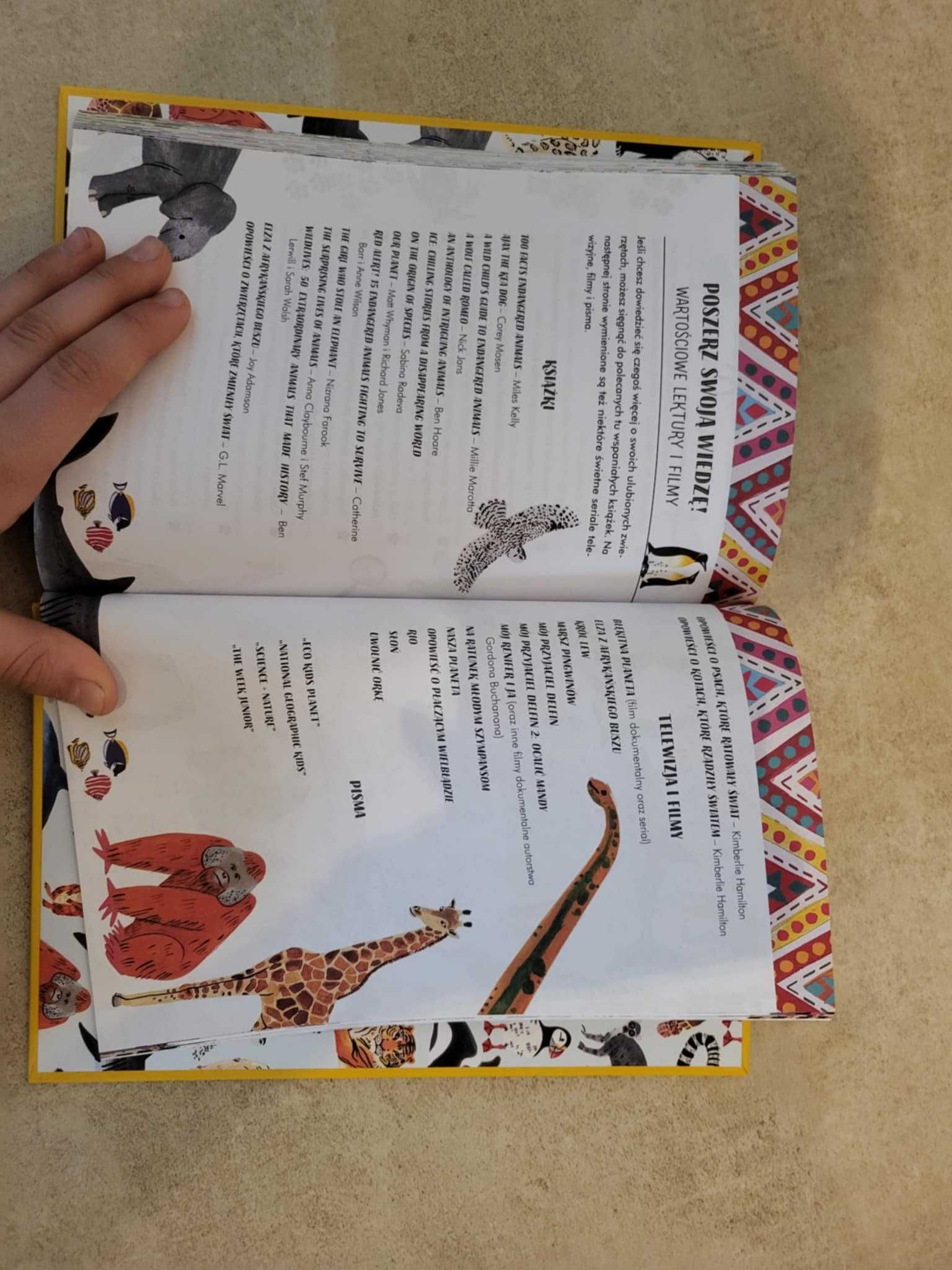 Opowieść o dzikich zwierzętach, które mogą wyginąć- książka