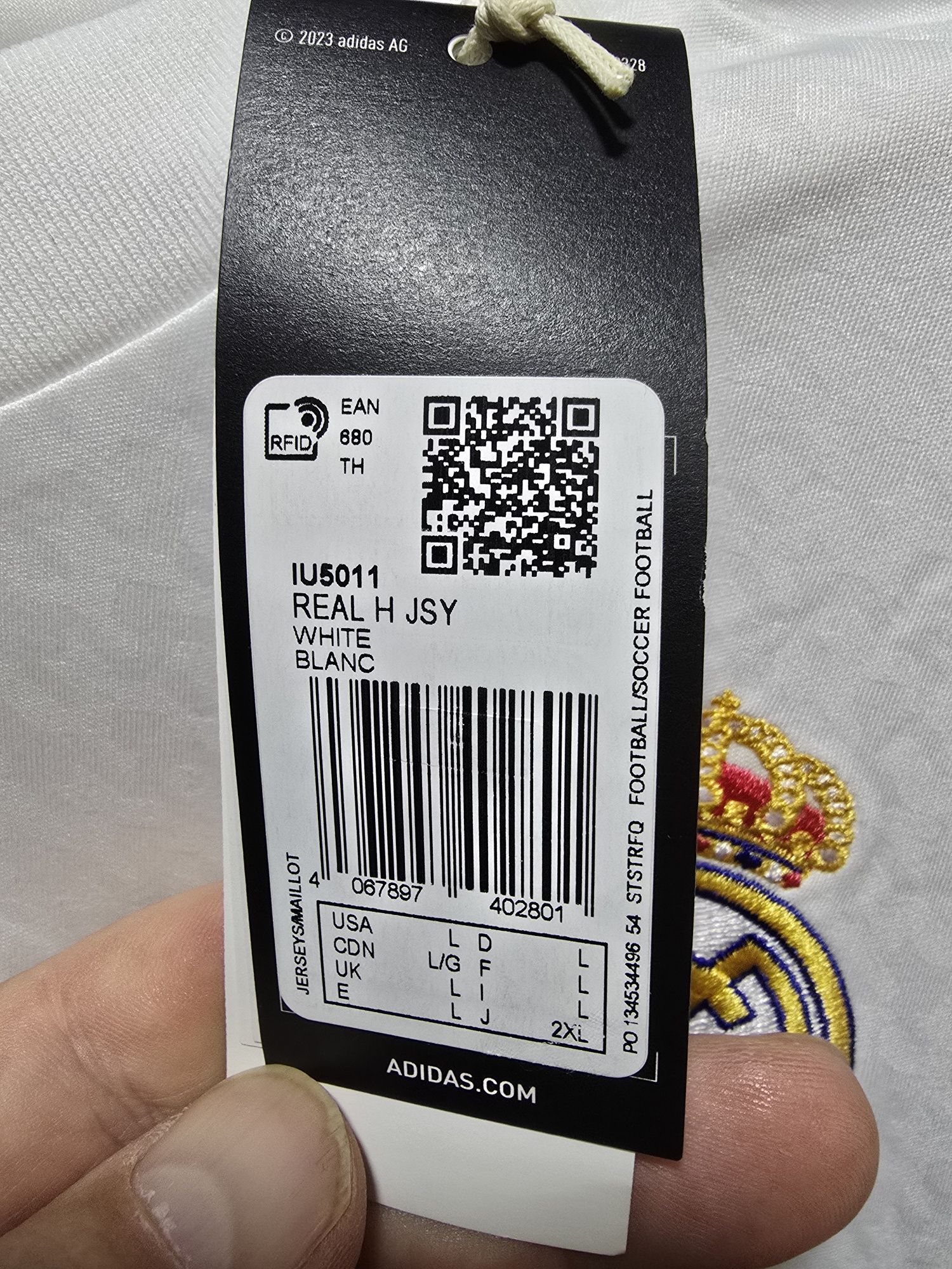 Чоловіча клубна футболка adidas Real Madrid 24/25 Home
Источник: https