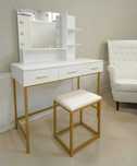 Toaletka z lustrem SELENA + taboret !