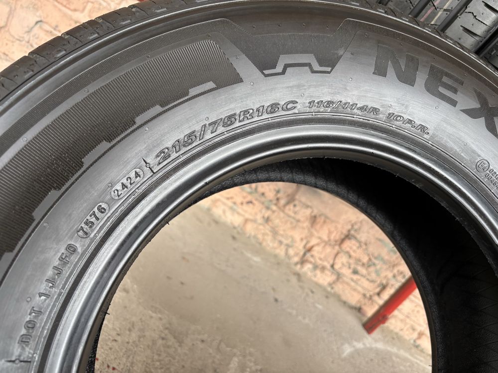 Комплект нових літніх шин !!!24рік!!! 215/75R16c Nexen