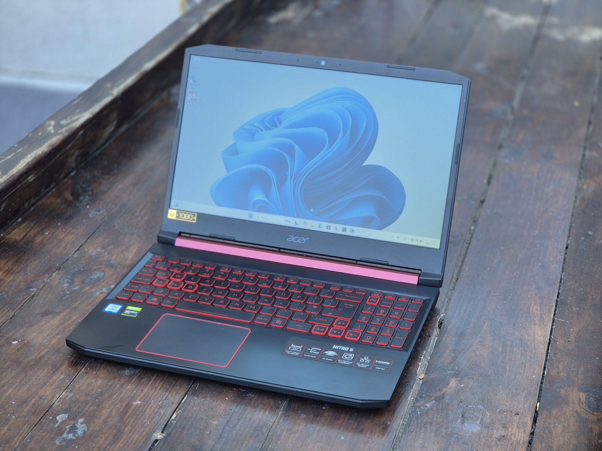 Aser nitro 5/GTX 1650/16/512
