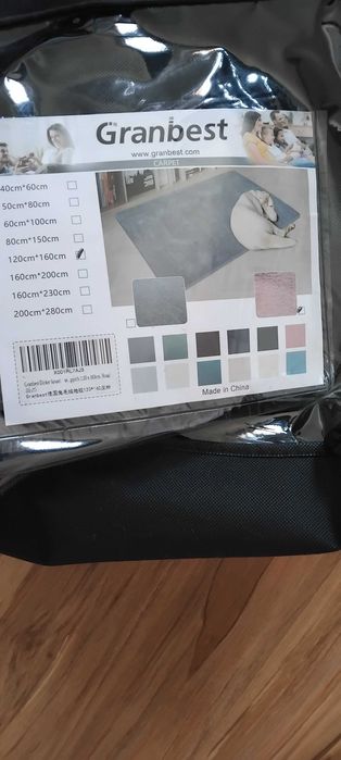 Nowy dywan pudrowy róż 120/160