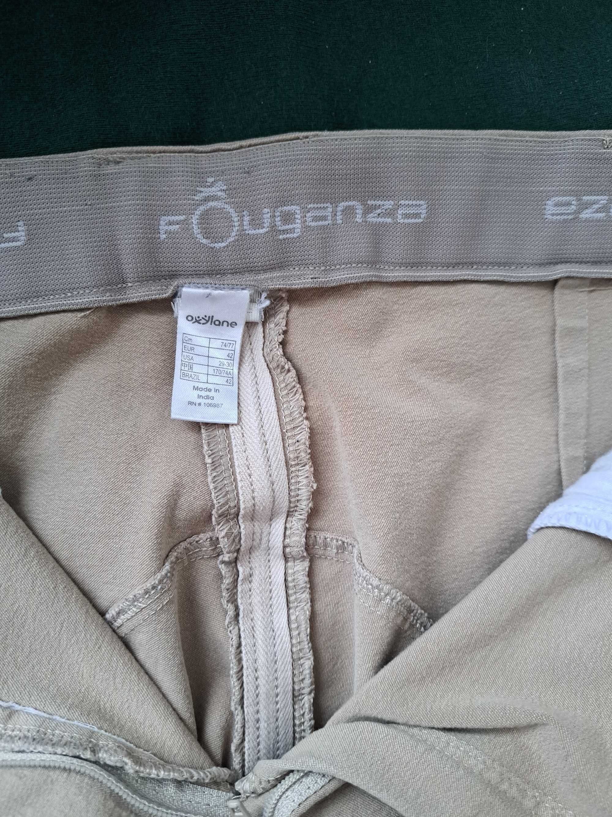 spodnie jeździeckie - bryczesy rozmiar S i 42, czapsy