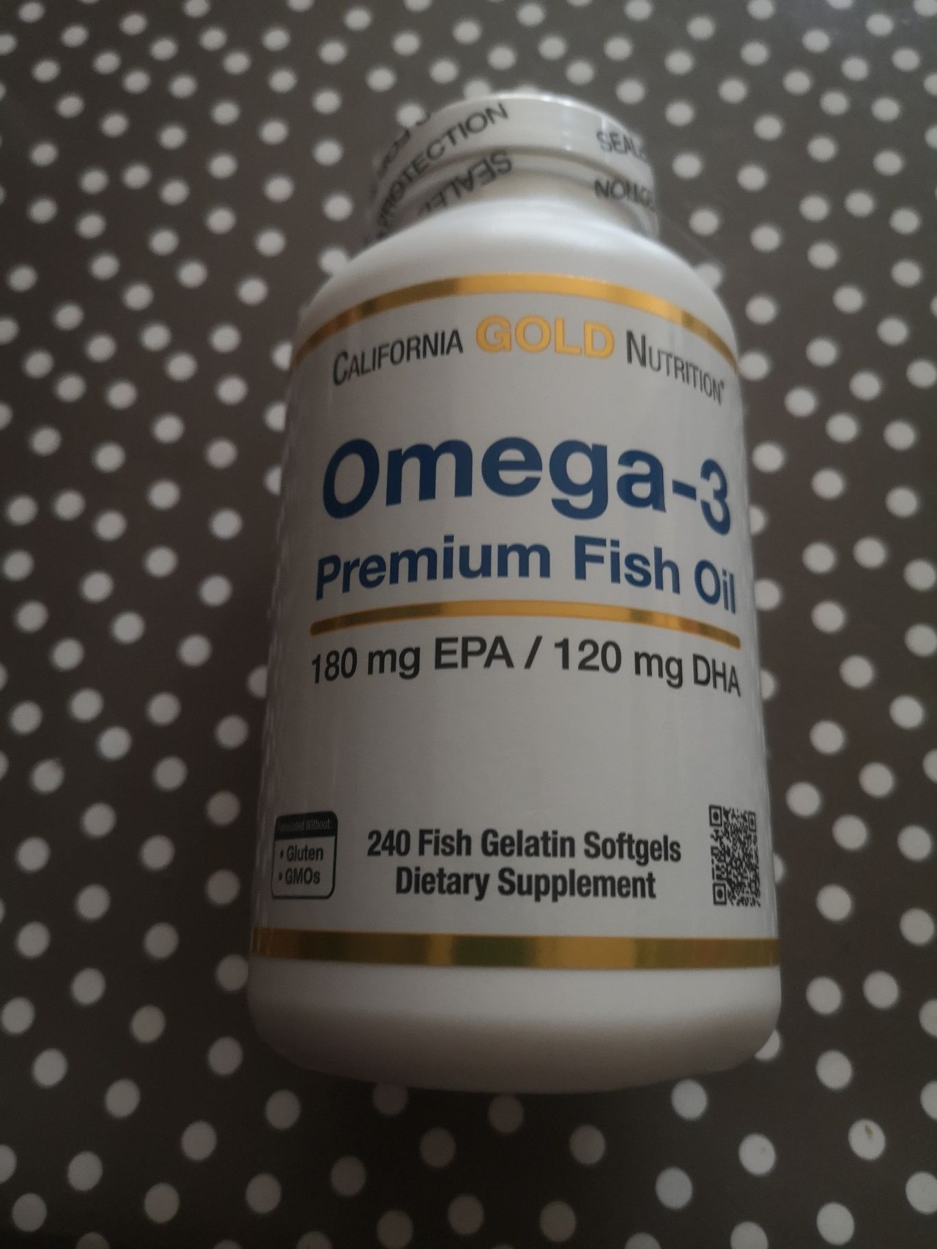 Omega-3 Омега 3 California Gold 240 капсул