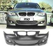 PÁRA-CHOQUES FRONTAL BMW E60 E61 03-07 PDC E LAVA FARÓIS SEM FARÓIS DE NEVOEIRO LOOK M5
