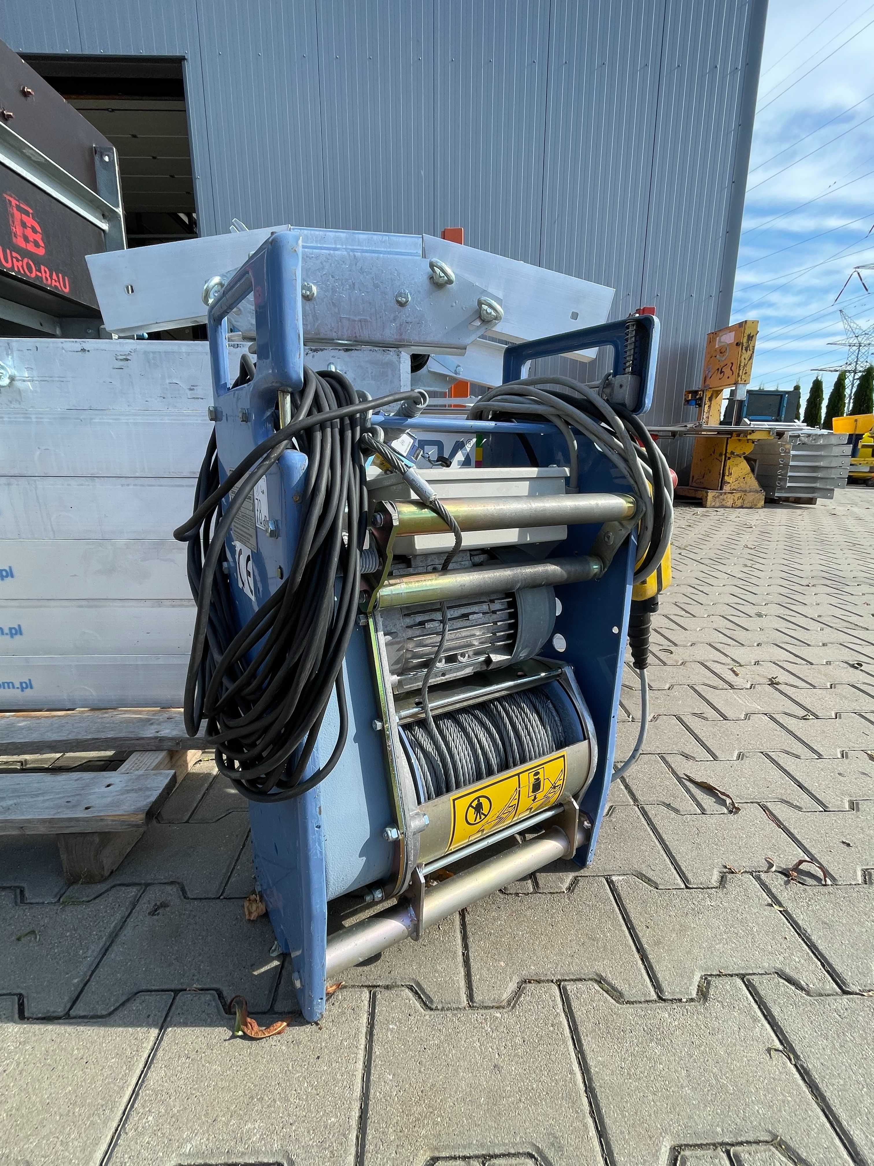 Winda dekarska Geda Standard 13-22m Nr59 drabina wciągarka wyciąg 230V