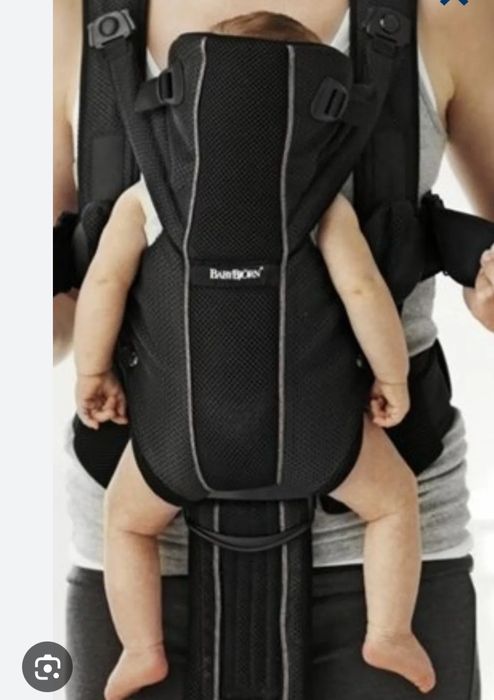 Кенгуру переноска babiBjorn 3.5 кг -12 кг ортопедична спинка