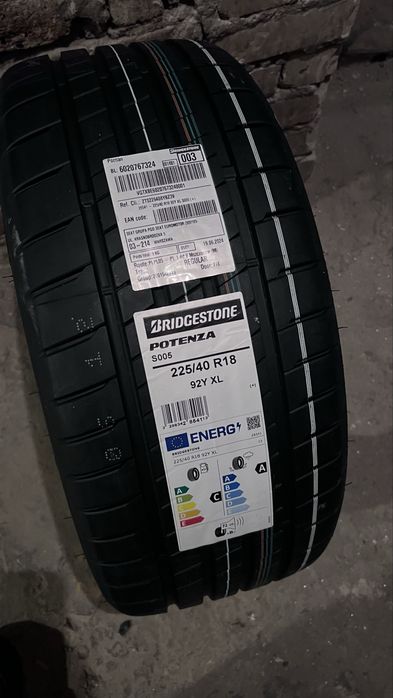 Bridgestone Potenza r18 225/40 opona nowa