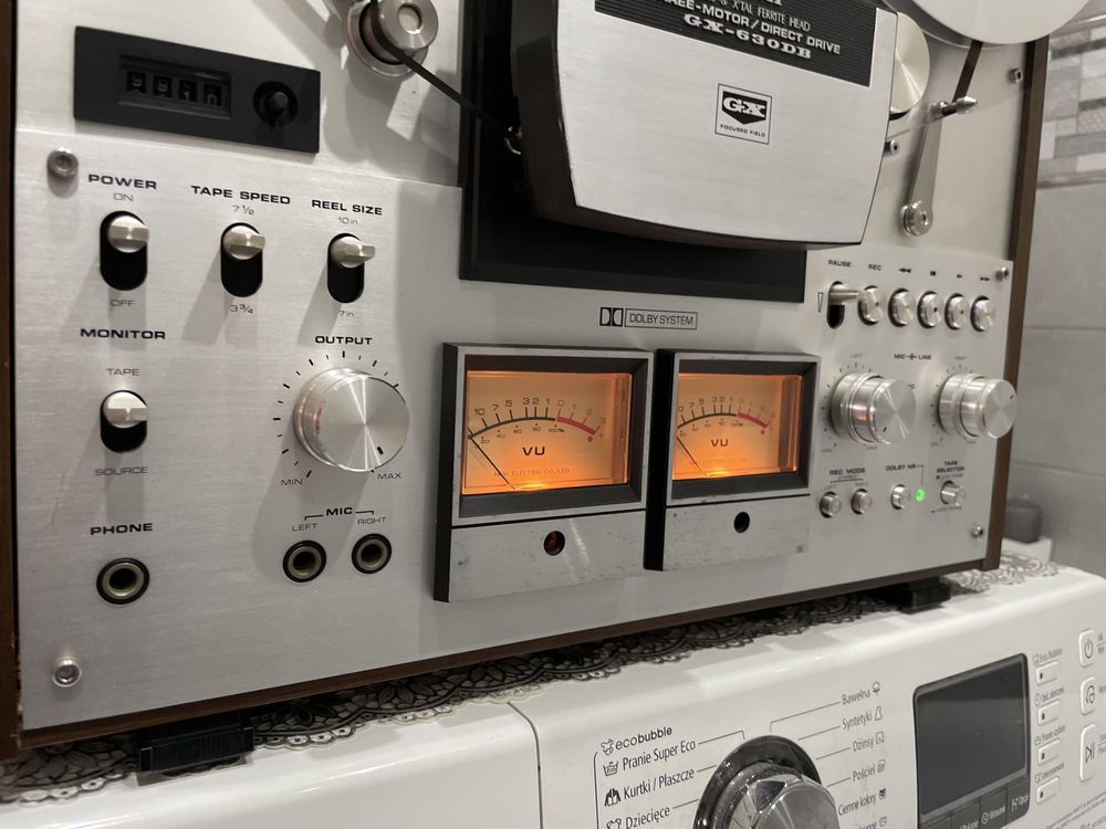 Magnetofon Szpulowy Akai GX-630DB Serwis/Szpule/Naby/Wysyłka!