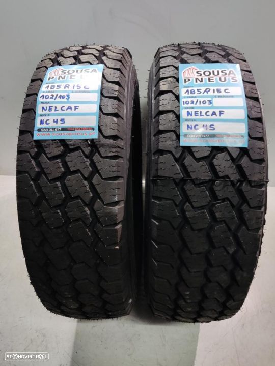 2 pneus novos 185-15c ( recauchutados) oferta dos portes