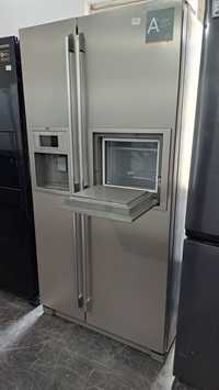 Side by Side AEG kgn76t холодильник сірий двох дверний Швеція