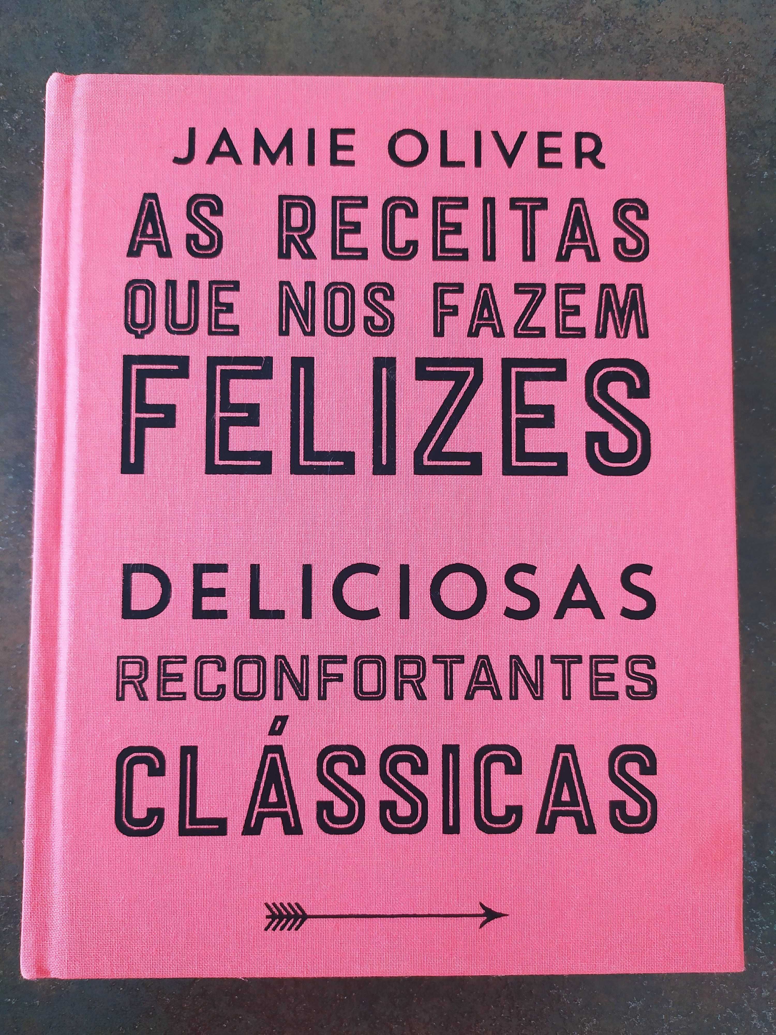 Livro culinária do chef Jamie Oliver