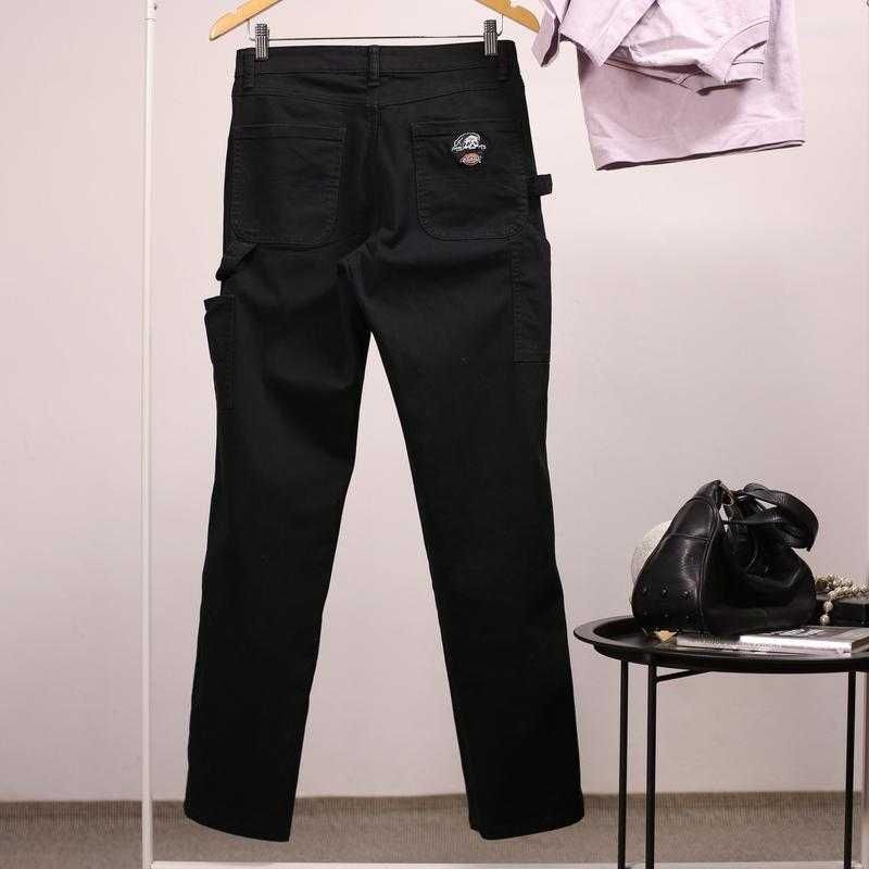 Чорні саржеві штани від dickies x lurking class