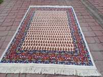 Wełniany orientalny chodnik tkany dywan 100cm x 156cm
