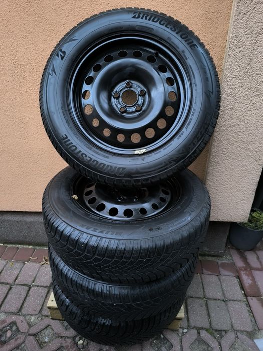 Opony VW TIGUAN,M+S,na felgach stalowych