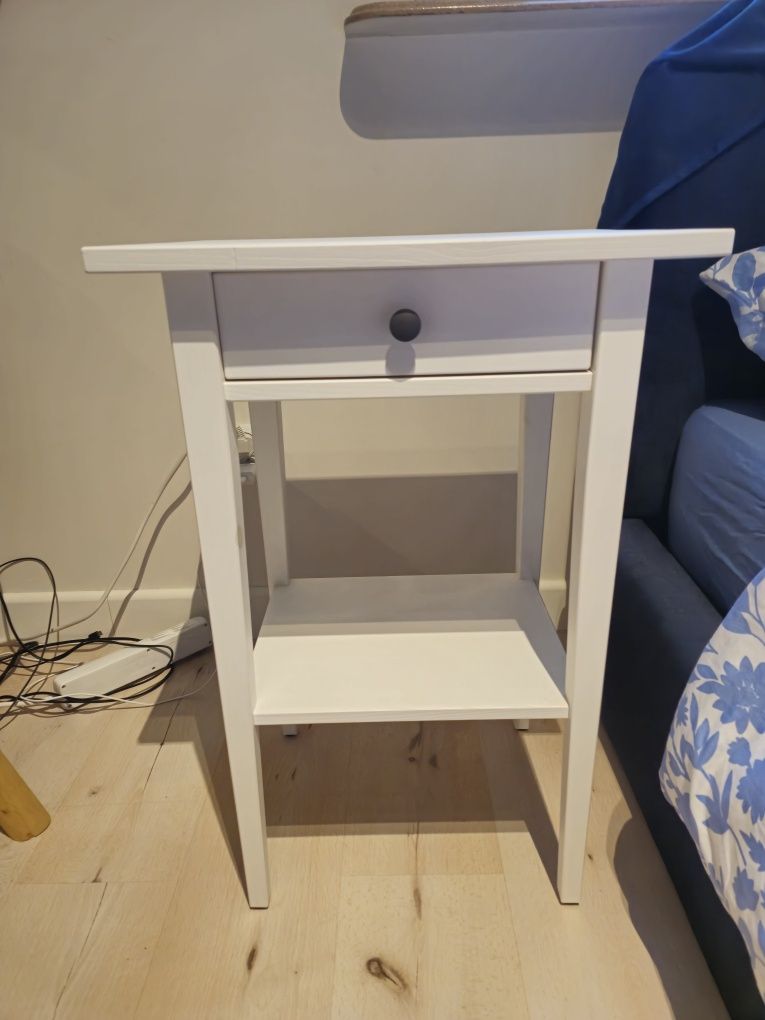 Szafka nocna ikea hemnes biala