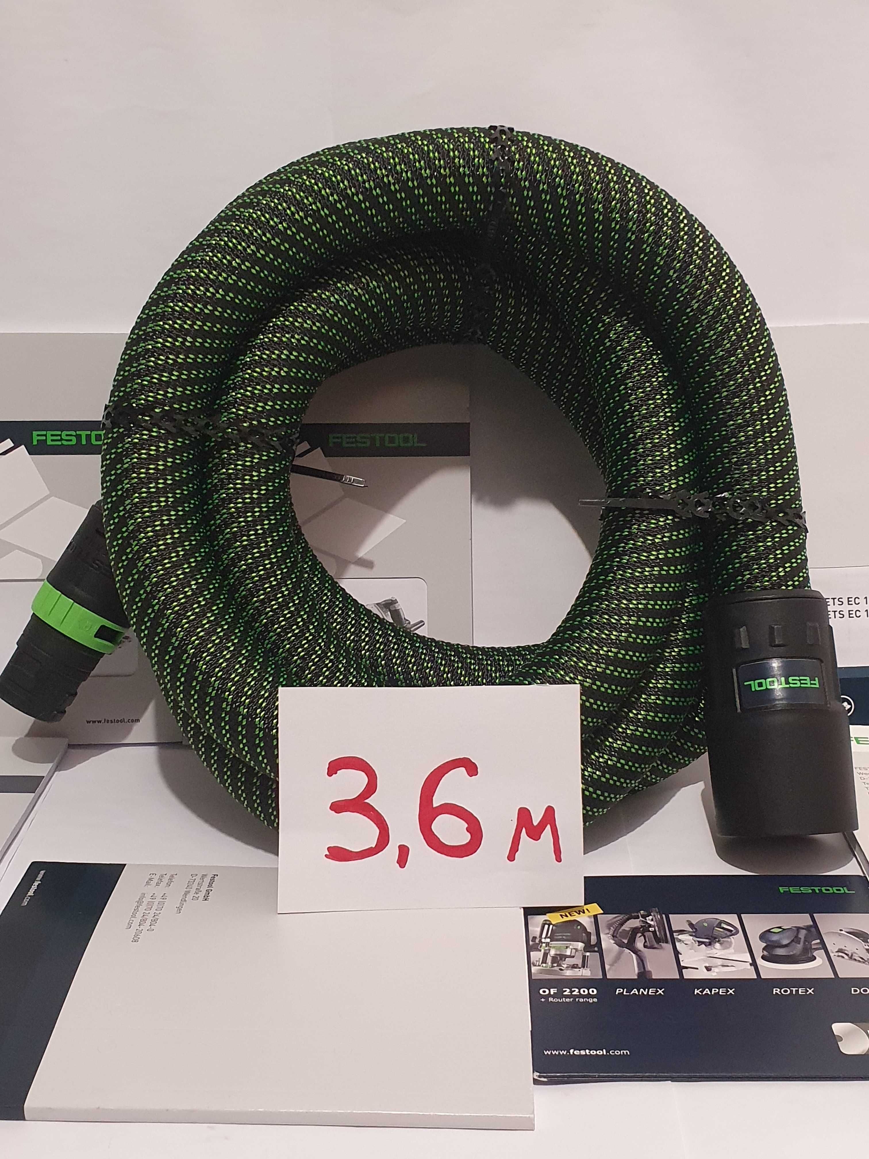 FESTOOL wąz gładki antystatyczny rura do odkurzacz 3.6m Protool 3,5m