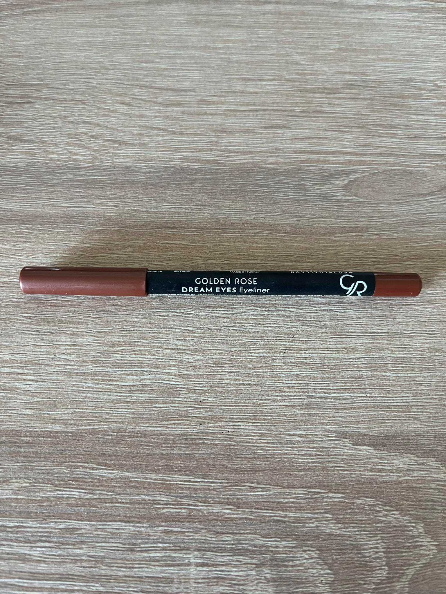 Golden Rose Trwała kredka do oczu złoty brąz