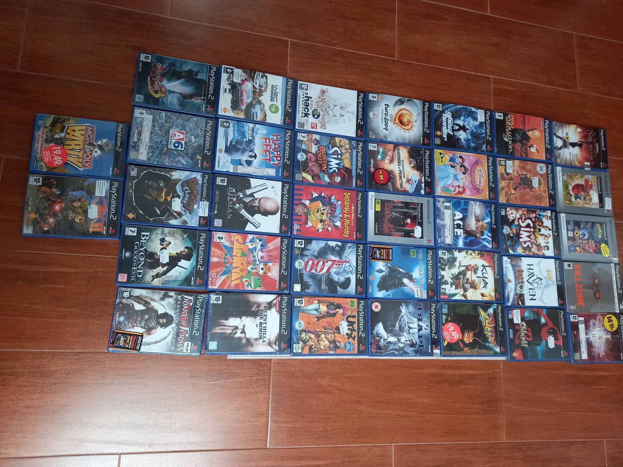 Jogos Ps2 novos e embalados