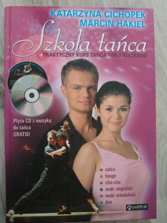 Książka Katarzyna Cichopek "Szkoła tańca" nauka tańca + CD z muzyką
