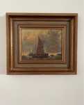 Obrazek 34cm x 29.5cm  Rama Drewniana
