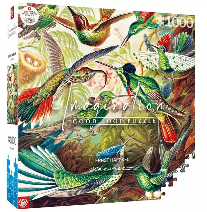 Puzzle Imagination 1000 Ernst Haeckel - Kolibry. Good Loot