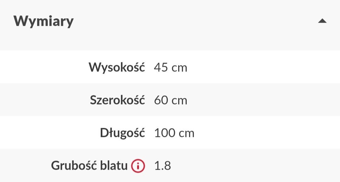 Stolik kawowy Agata Meble