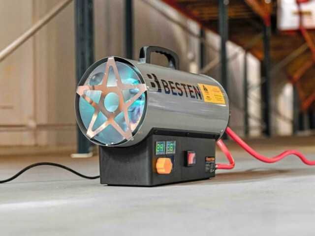 Теплова гармата газова 30 кВт Besten пушка газова обігрівач газовий