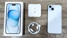 Iphone 15plus niebieski 128
