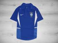 Nike Brazylia Brasil 2002 Vintage Retro Koszulka reperezentacji S