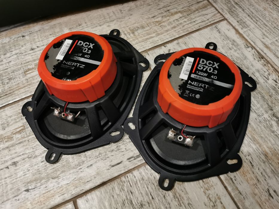 Hertz DCX 570.3, овалы 130х180мм(5x7") в авто.