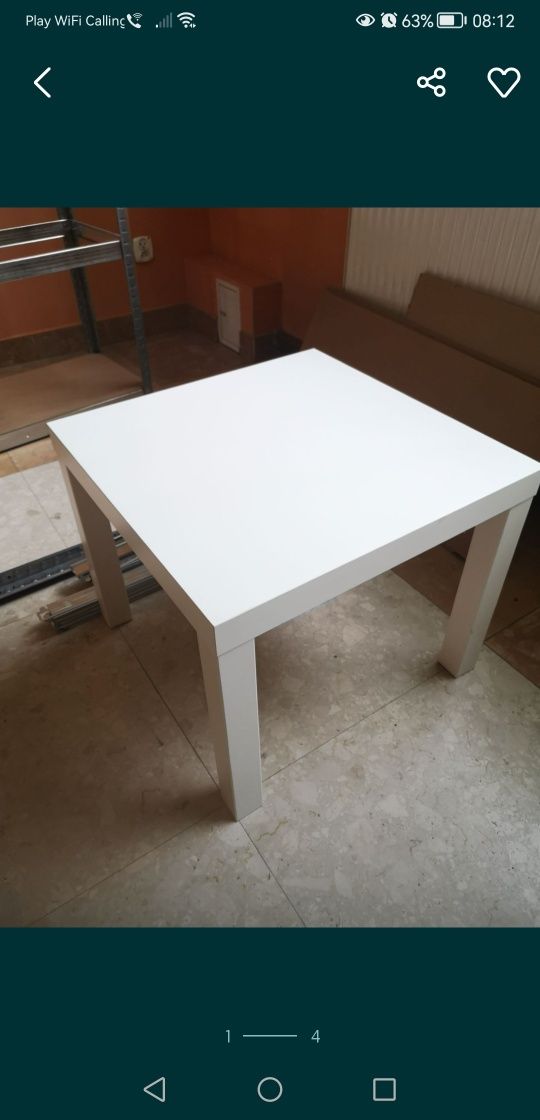 Biały Ikea 55x55