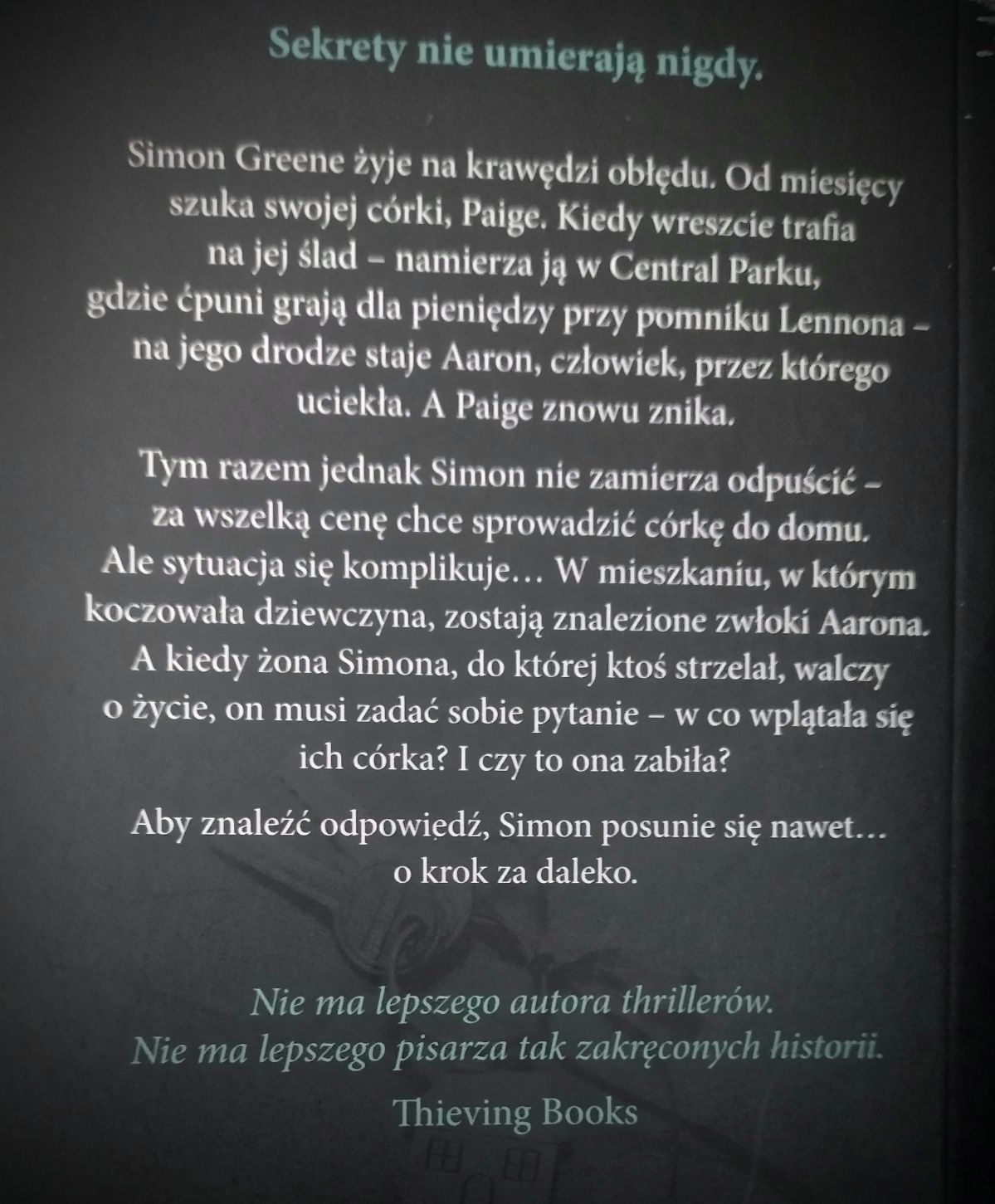 "O krok za daleko" Harlan Coben /w.kieszonkowa
