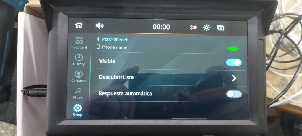 Портативний 7-дюймовий  автомобільний монітор CarPlay, CP-710