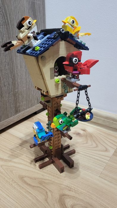Domek na drzewie lego budka dla ptaków