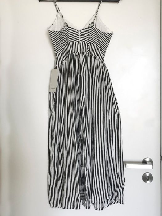 Vestido riscas ZARA (XS) novo