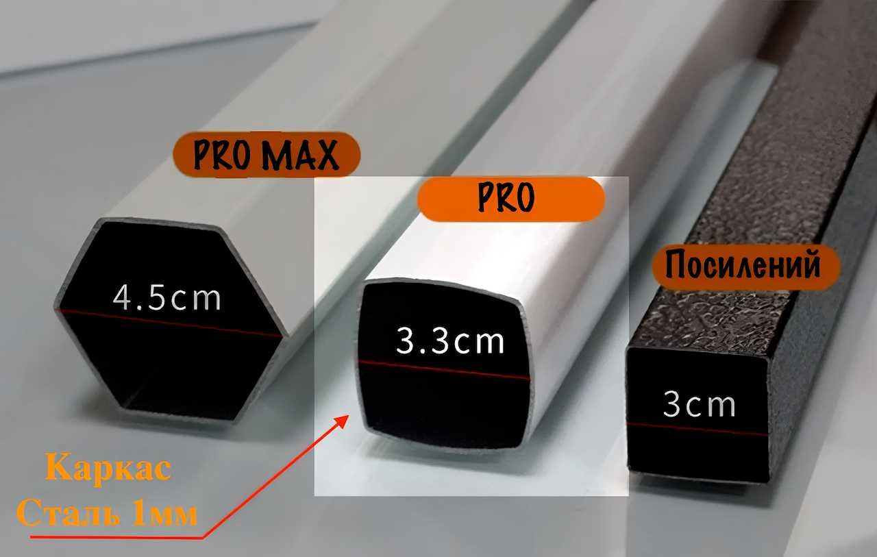Шатер посилений розсувний 3х4,5 м PRO Бежевий тент 800D Туреччина
