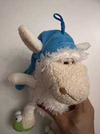 Świat Zabawek Racik owca w szlafmycy maskotka wysokość 23cm.