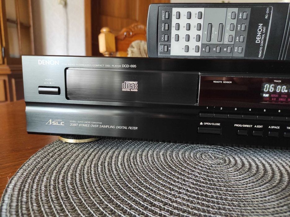 Odtwarzacz CD DENON DCD-695 + pilot i instrukcja