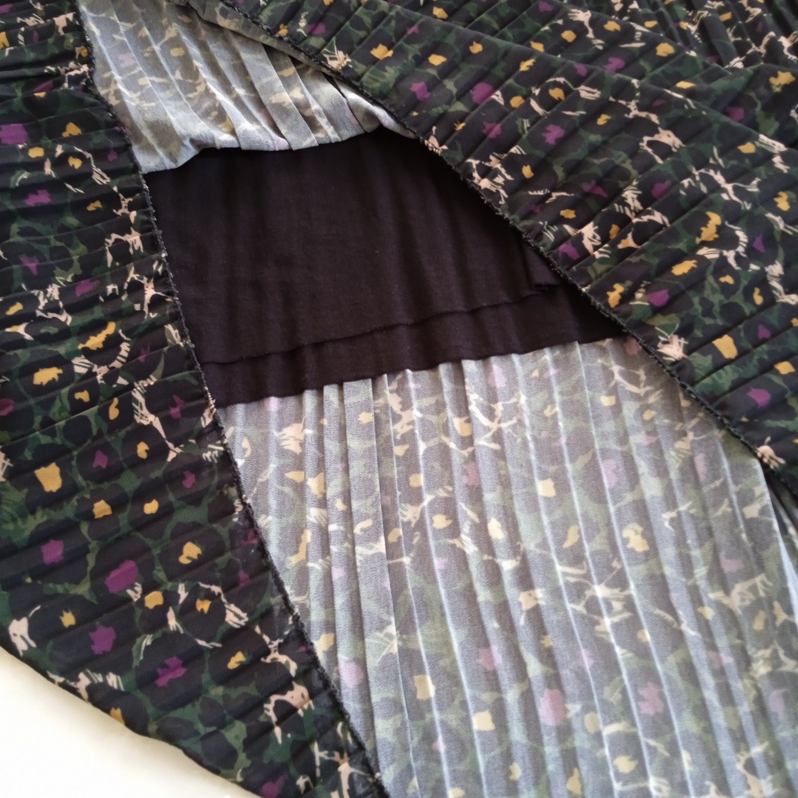Pronto Moda K &S włoska drobno plisowa spódnica Nowa b metki r M,L,XL